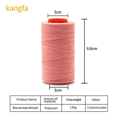 110g rundes Wachsgetreide für Leder DIY 100 Farben 1,0 mm Nähen Handsticken Boho-Stil