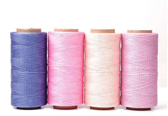 1.0 mm Wachsgarn zum Handsticken Wachsmuster Leder DIY Handwerk Zubehör