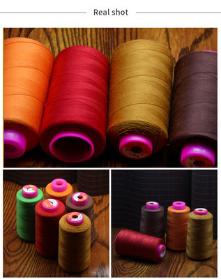 Hersteller Industrielle 100 Spun Polyester Nähgarne 40/2 Ideal für gefärbte Kleider