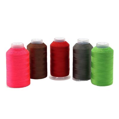 Polyester geflochtenen Faden für die Maschine Stickerei 210d/2 150d/3 210d/3 Farbiges Nylon
