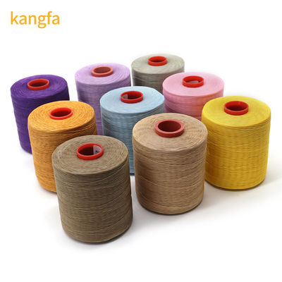 Polyester/Wachs 210d/16 Nähgarne für handgenähte Lederwaren und Herstellung