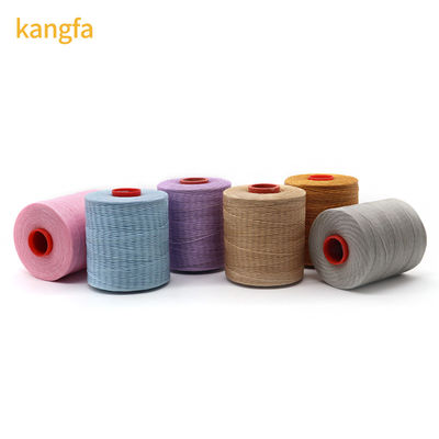 Polyester/Wachs 210d/16 Nähgarne für handgenähte Lederwaren und Herstellung