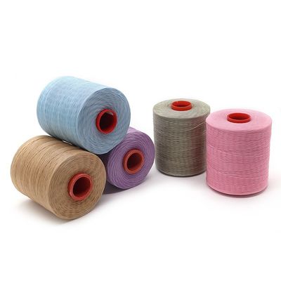 Polyester/Wachs 210d/16 Nähgarne für handgenähte Lederwaren und Herstellung