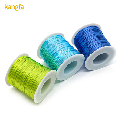 80m chinesischer Knoten Schnur/Seil/Dreh Singal Farbe oder Regenbogen Farbe für Armband Halskette