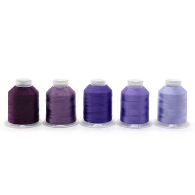 100% Polyester Mercerized Weaving Thread für Leder 210D/3