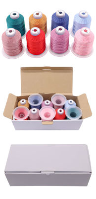 100% Polyester Mercerized Weaving Thread für Leder 210D/3