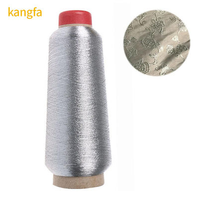 125g 150D Metallgarn Silbernähteil für Bekleidungszubehör 100% Polyester