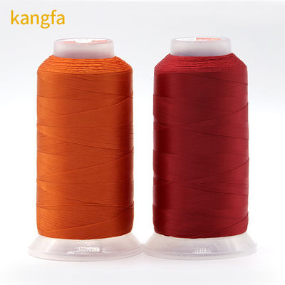 Musterfarbfestigkeit 100% Polyester Nähgarne für TEX70 250D/3 304 Farben