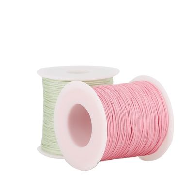 DIY chinesischer Knoten Nylon geflochtenes Seil Taiwan Jade Faden Farbiges Gold 0,8 mm 1,0 mm 1,5 mm