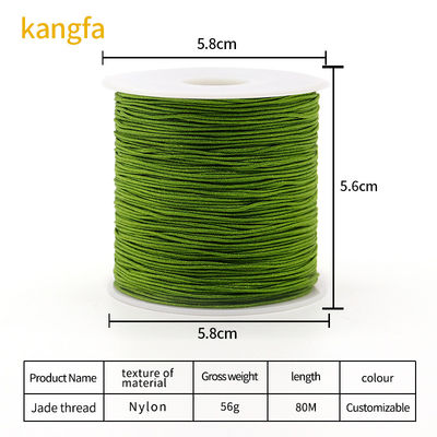 Schmuckseile Business Jade Faden 0,8mm Nylonseil Faden für chinesische Knoten Armbänder