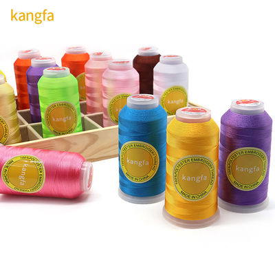 120d 2 5000y Stickgarne Polyester Stickmaschinengarne zum Stricken