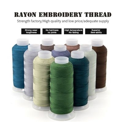 3500Y 120d/2 100% Rayon MERCERIZED Stickfaden für die Maschine Stickzeugzubehör
