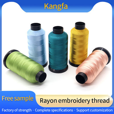 3500Y 120d/2 100% Rayon MERCERIZED Stickfaden für die Maschine Stickzeugzubehör