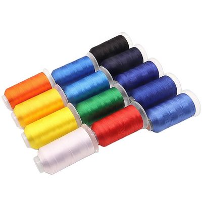 5000 Yards Polyester Stickfaden 120D/2 für Computer Stickgewicht/Kegel 135g