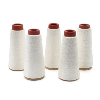 20/2 40/2 Spun Polyester Nähgarne Weißes Muster 100% Wachs