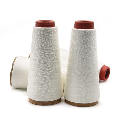 20/2 40/2 Spun Polyester Nähgarne Weißes Muster 100% Wachs