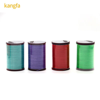 0.55mm Hochfestigkeits-Kern-Nähtfaden für Leder-Nähen Polyester Rund-Wachsfaden
