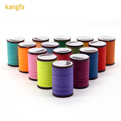 0.55mm Hochfestigkeits-Kern-Nähtfaden für Leder-Nähen Polyester Rund-Wachsfaden