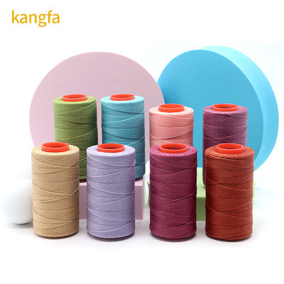 Wachsgarn für das Nähen von Leder Rundwachsgarn 0,38 mm DIY Hand genähtem Nähgarn