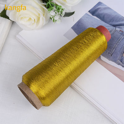 Polyester-Metallbrockenfaden für Boho-Kleidungszubehör in gefärbter Viskose