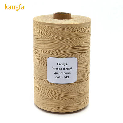 OEM ODM Accpet 1mm Farbe Hand genäht Gewebtes Seil Armband mit 210D/16 Flat Waxed Thread