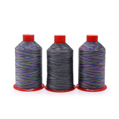 250 g/Kegel Hochfestigkeit Nylon Rainbow Bonded Thread Baumwolle Wachsgarn für Häkeln