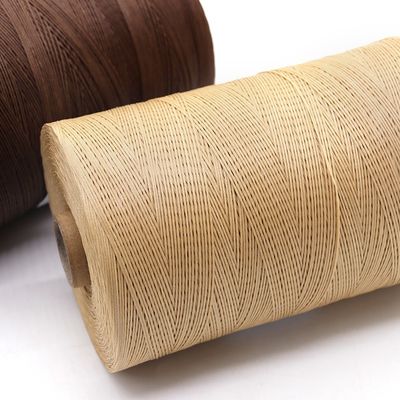 OEM ODM Accpet 1mm Farbe Hand genäht Gewebtes Seil Armband mit 210D/16 Flat Waxed Thread