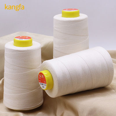 3000 Yard Overlock Kegel Nähgarne 100% Baumwolle für Maschinengefärbtes Muster OEM ODM