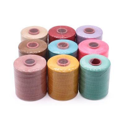 Wasserdichtes Wachsgetreide 1 mm Handgefertigtes DIY Ledergetreide mit gesintertem 150D Flat Design