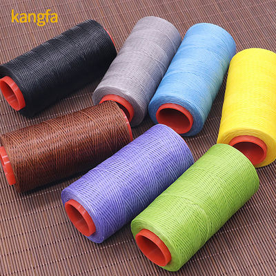 0.6mm 0,8mm 1mm 150D/16 Grobes Polyester geflochtenes Gewürz für die Reparatur von Lederhandwerkzeugen