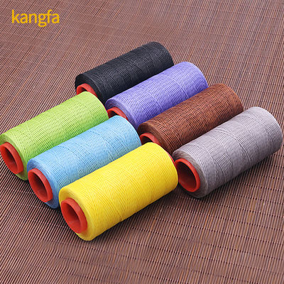 0.6mm 0,8mm 1mm 150D/16 Grobes Polyester geflochtenes Gewürz für die Reparatur von Lederhandwerkzeugen