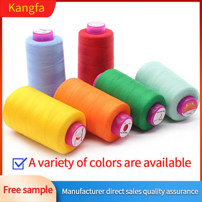 3000 Yards Schwarzes Nähfaden 2 Pack 100% Polyester Spulen für Strickwaren und handgefertigte Produkte