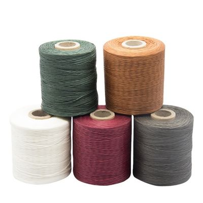 Stricken 400g 210D/16 Optionale Farben Handgefertigtes Leder Nähen 1mm Flachwachsfaden