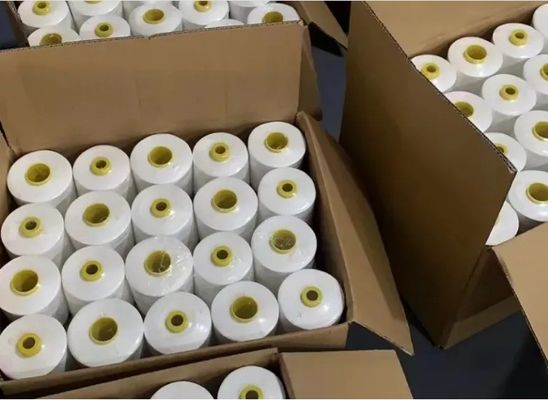 40/3 Quilting Top Thread für Webmaschinenrand Klebeband Chemikalienbeständigkeit Polyester Nähgarne 500g