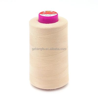 Farbenfrohe Polyesterartikel Polyester Baumwollfaden 100% Spund Nähfaden