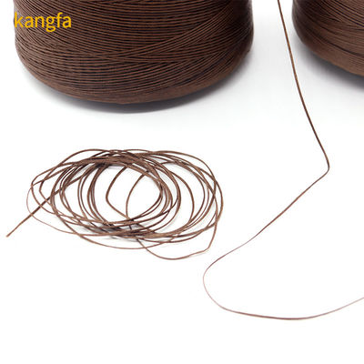 Flat Waxed Thread High Tenacity 210D/16 Waxed Silk Braided Thread für Handwerk