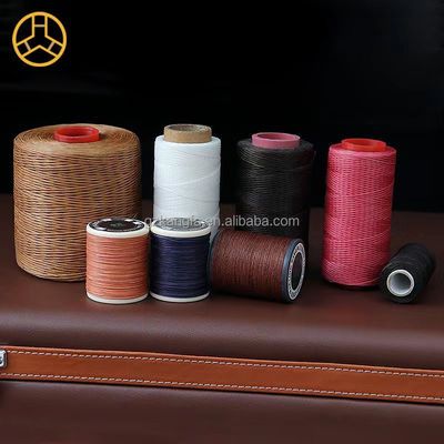 Flat Waxed Thread High Tenacity 210D/16 Waxed Silk Braided Thread für Handwerk