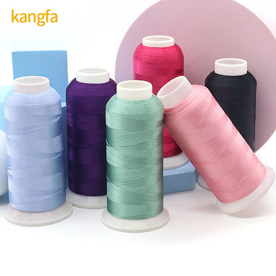 4000y 100% Polyester 120D/2 Maschinenstickgarne für harte und dicke Stoffe