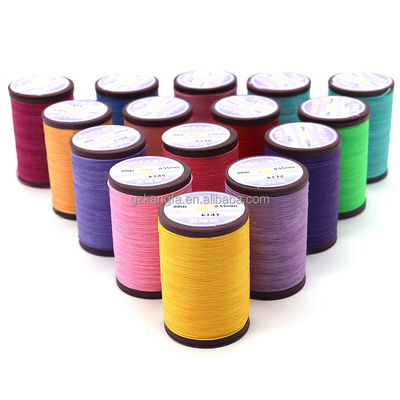 Hochtemperaturbeständiges Dauerhaftes Leder Flat Waxed Thread für DIY Handwerkzeug