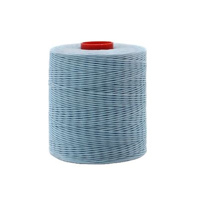 Gewebe 0,8MM 100% Polyester Wachsfaden für das Nähen von Leder 210D/16 flache Wachsfaden