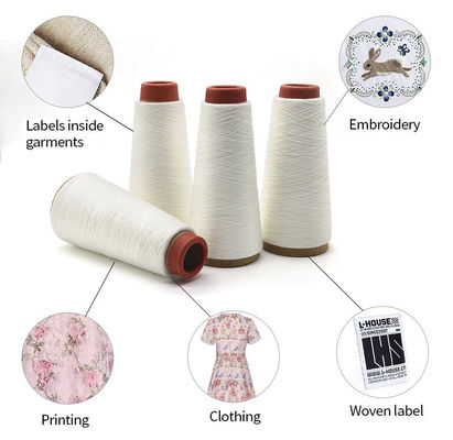 100% Polyester 40s/2 20 Grad wasserlösliches Pva-Garn für das Nähen von Pva-Gitter