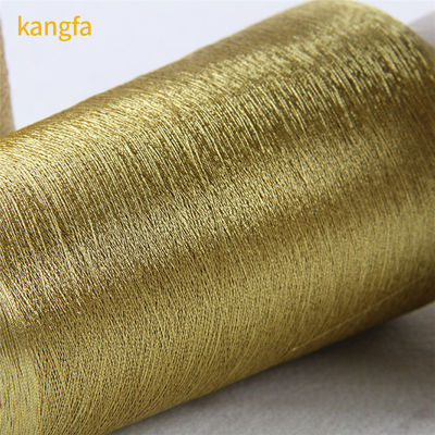 100% Polyester Metallgarn Silbernähteil für Bekleidungszubehör