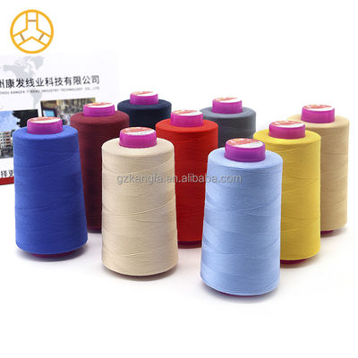 5000yds Nähmaschinenfaden 100% Spund Polyester Nähfaden 40/2 OEM ODM akzeptiert