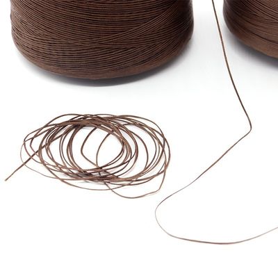 150D 1kg Wachsgetriebene Nähgarne für Leder Schuh Handsticken Handwerk Polyester Langlebig