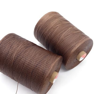 150D 1kg Wachsgetriebene Nähgarne für Leder Schuh Handsticken Handwerk Polyester Langlebig