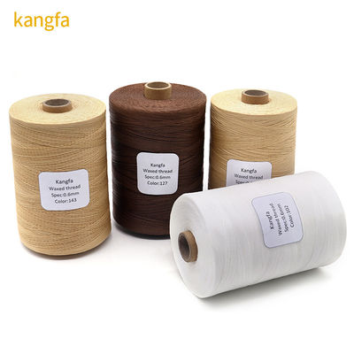 150D 1kg Wachsgetriebene Nähgarne für Leder Schuh Handsticken Handwerk Polyester Langlebig