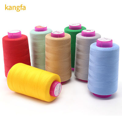 OEM/ODM Akzeptiert 100g 20s/2 Polyester Nähgarne in 1000 Farben für Textilbedarf