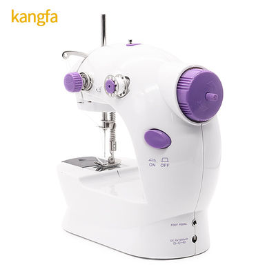 Einfache Handhabung Nähmaschine Mini Portable Haushalt mit Nachtlicht und Fußpedal