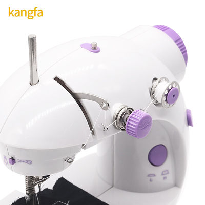 Einfache Handhabung Nähmaschine Mini Portable Haushalt mit Nachtlicht und Fußpedal
