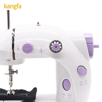 Einfache Handhabung Nähmaschine Mini Portable Haushalt mit Nachtlicht und Fußpedal